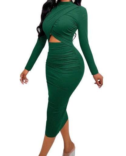 Rochie Emerald Twist